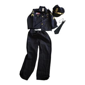 Spooktacular Creations police costume child size small Halloween Cosplay